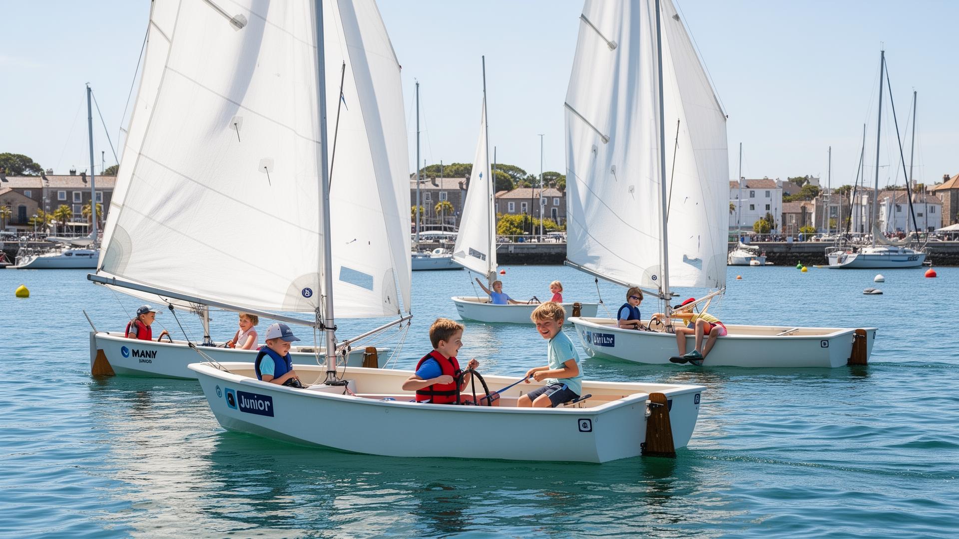 Manly Junior sailing on Sydney Harbour